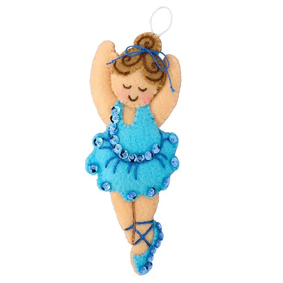 Bucilla Felt Ornaments Applique Kit Set Of 6-Toyland Treasures {3}