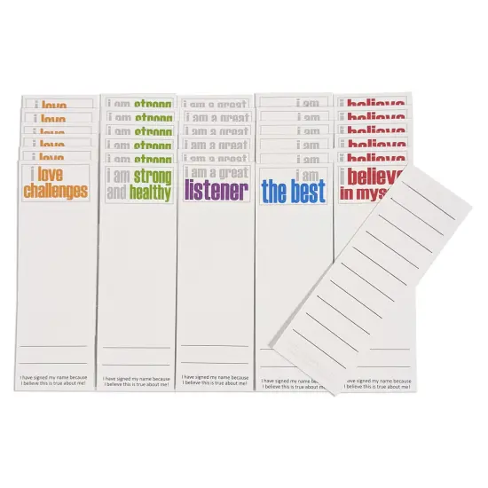 Page Keepers Bookmarks, Positivity Booster Set, 6 Each of 5 Titles, Set of 30 {1}