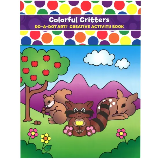 Colorful Critters Creative Art & Activity Book {1}