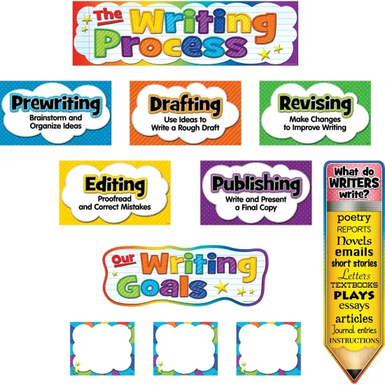 The Writing Process Mini Bulletin Board Set {1}