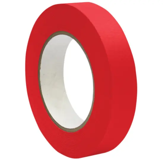 Premium Masking Tape Red 1x55yd {1}