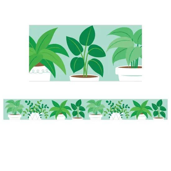 Potted Plants EZ Border, 48 Feet {1}