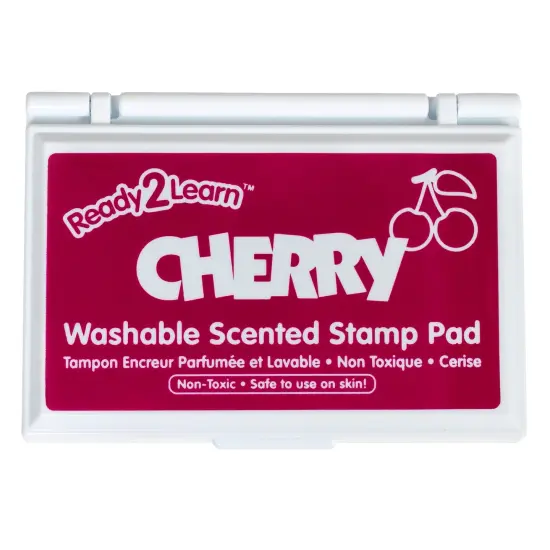 Washable Stamp Pad - Cherry Scent, Dark Red {1}