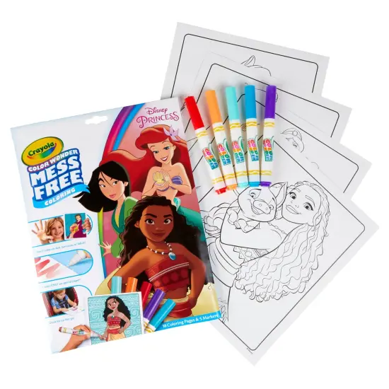Color Wonder Mess Free Coloring Pad & Markers, Princess {1}