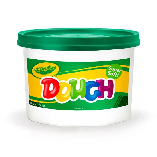 Super Soft Modeling Dough, Green, 3 lbs. {1}