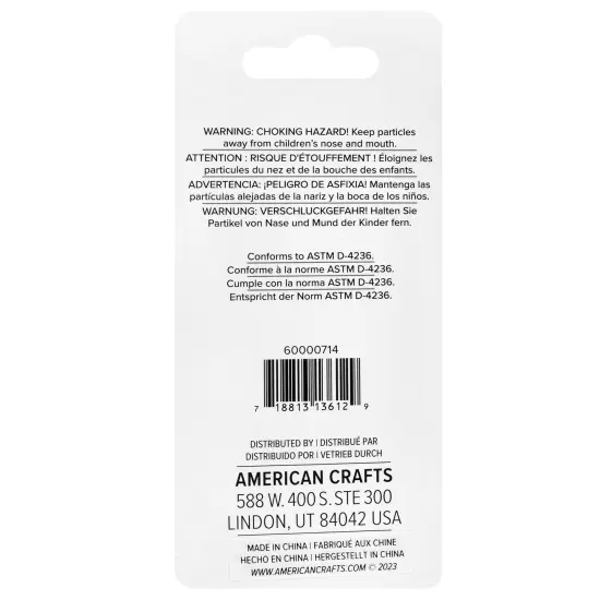 We R Embossing Powder 0.52 oz 3/Pkg-Black/White/CLEAR {4}