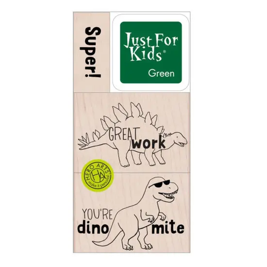 Super Dino Stamp Set {1}