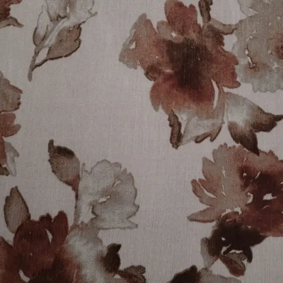 1 Yard Rose Dust Rayon Crinkle Fabric 50/52" Wide Lightweight Woven {2}