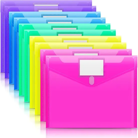 10 Pack Plastic Envelopes Poly Envelopes {1}