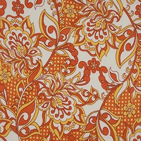 1 Yard Rayon Crinkle Lightweight Soft Apparel Fabric for Dresses Skirts Width 50/52" Orange {3}