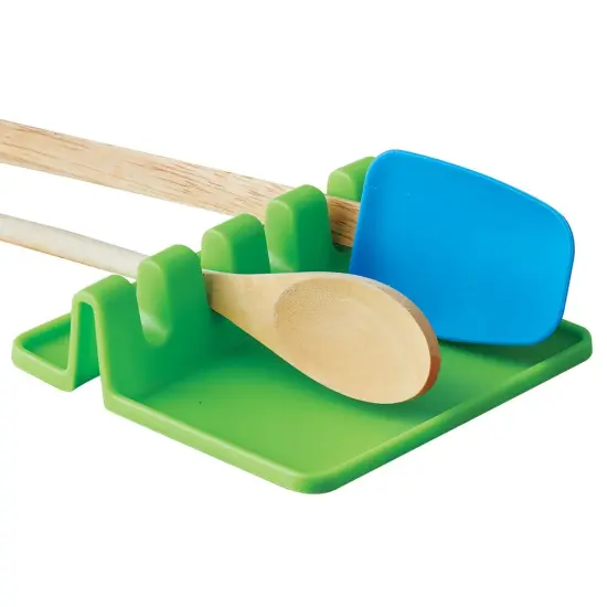 Collections Etc Kitchen Countertop Silicone Utensil Rest {2}