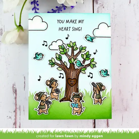 Lawn Fawn Clear Stamps 3"X2"-It's a Bird! {6}