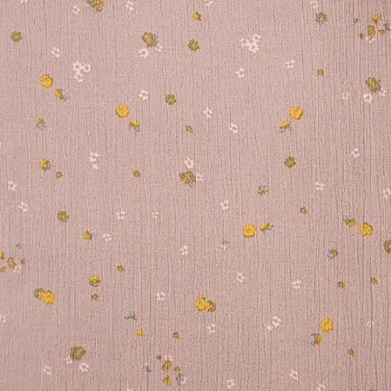 1 Yard Mauve Rayon Crinkle Fabric for Blouses Dresses Skirts and Lightweight Apparel 50/52" Width {2}