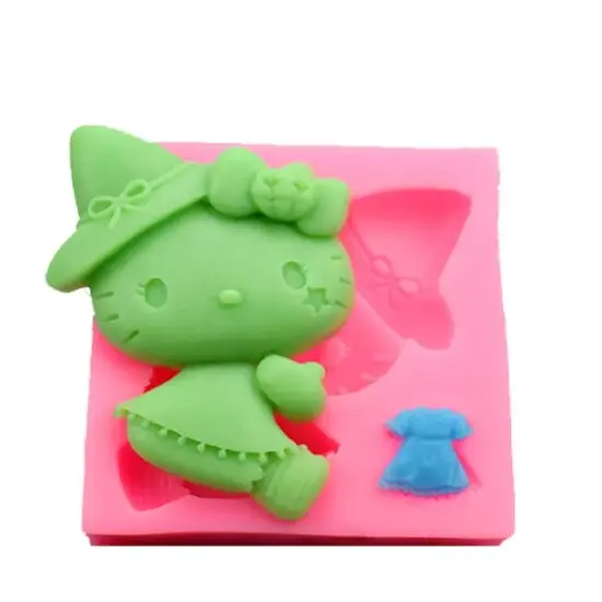 Cute Cat Silicone mold {6}