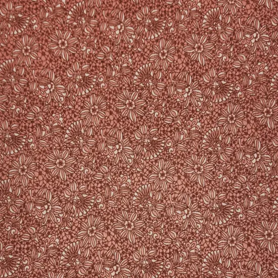 1 Yard Rayon Crinkle Coral Pink Fabric 50/52" Wide Soft, Lightweight Apparel Material {2}