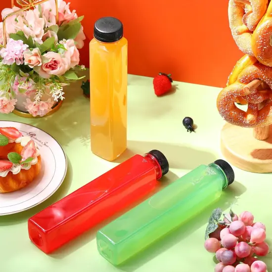 50 Pack Plastic Juice Bottles {4}