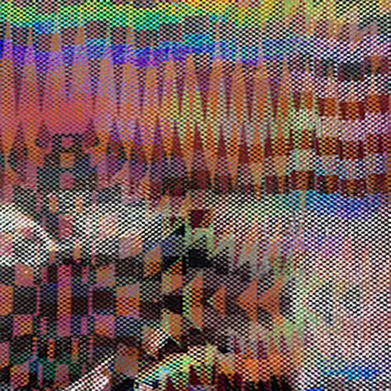 1 Yard Hologram Dazzle Puzzle Poly Spandex Fabric 58/60 Inch Width Lime {2}