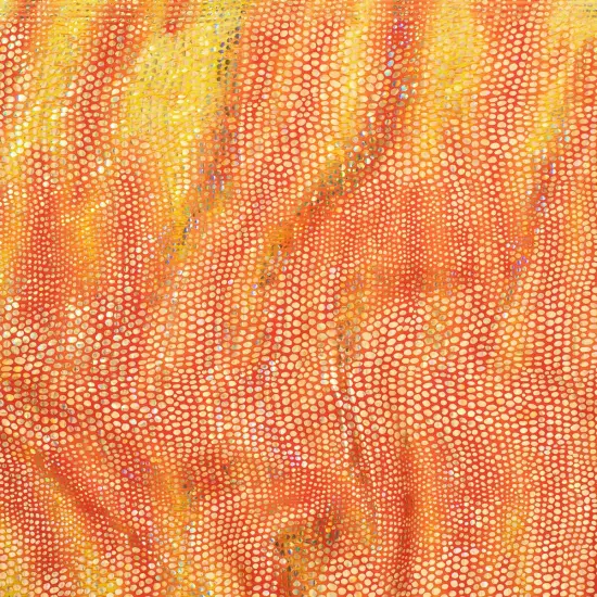 1 Yard Disco Cobra Polyester Spandex Fabric 58/60 Inch Width Green {5}