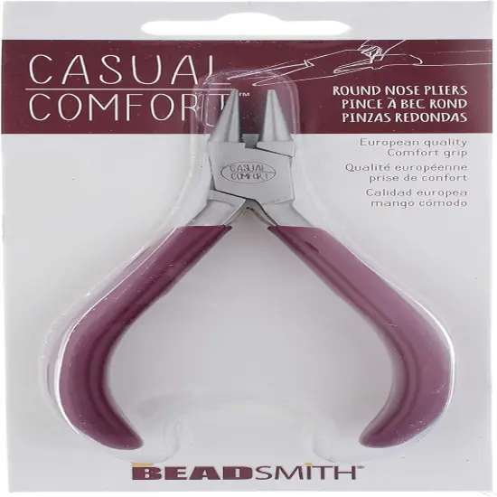 The Beadsmith Casual Comfort Pliers (Round Nose) {6}