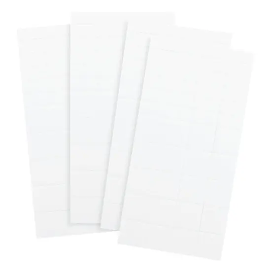 Sticky Thumb Dimensional Adhesive Foam 272/Pkg-White Tabs, Square {4}