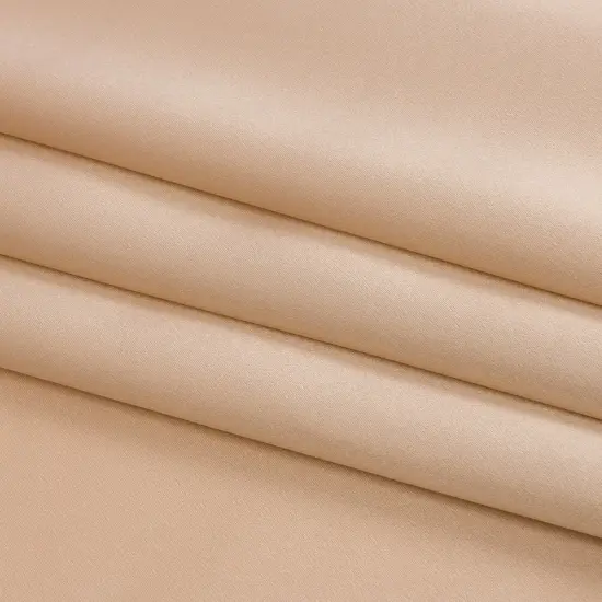 1 Yard Winter Wheat Silk Charmeuse Smooth Drapey Fabric 44" Wide for Lingerie & Linings {1}