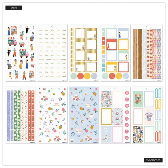Happy Planner Classic Sticker Value Pack 30/Pkg-Spring {7}