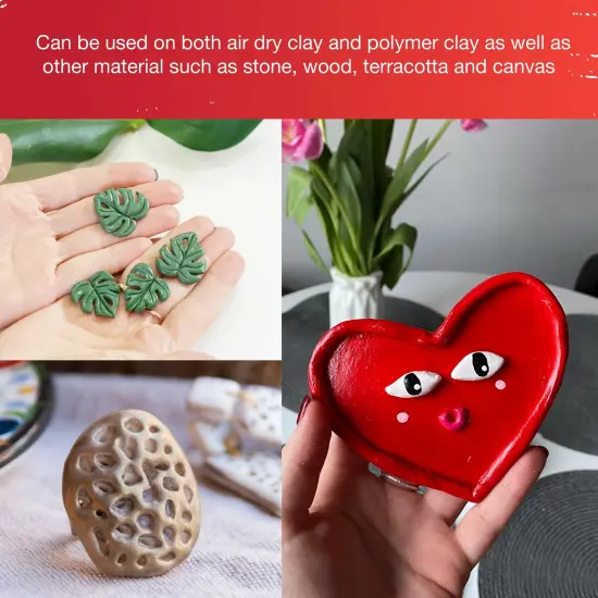 8 oz High Gloss Clear Acrylic Topcoat & Air Dry Clay Varnish - Acrylic Painting Protectant, Air Dry Clay Glaze for Polymer Clays, Ceramics, Pouring Paint Artworks and Sculptures {5}