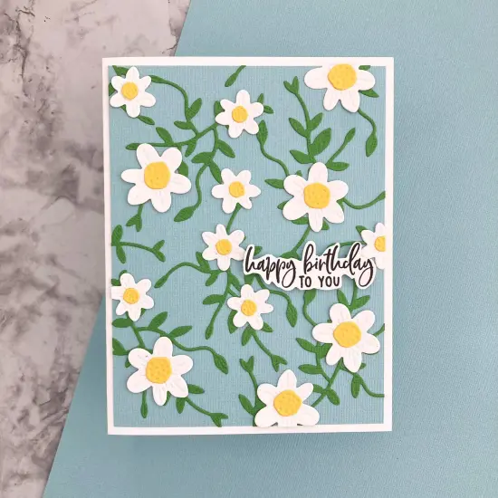 WATERFALL - Textured 12x12 Cardstock - Encore Paper {3}