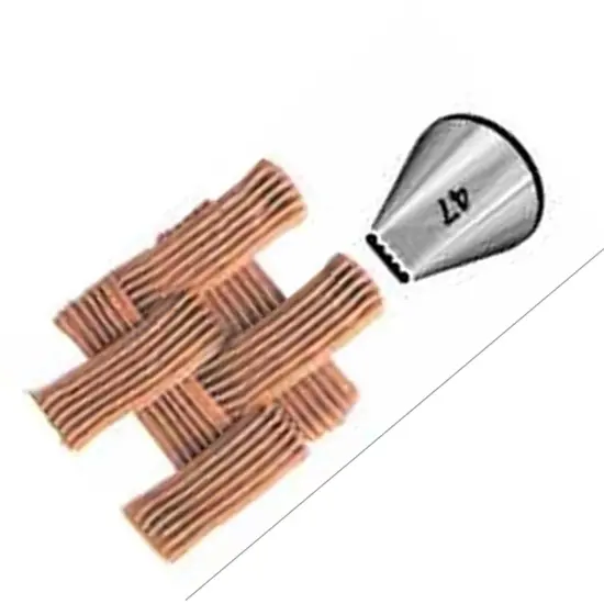 DecoPac Basketweave Decorating Tip {3}