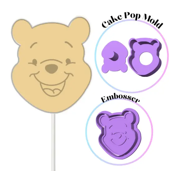 100 Acres Woods Cake Pop Mold {3}