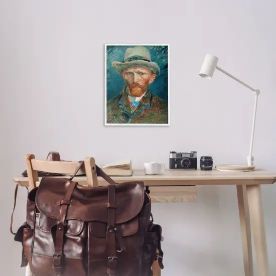 Stupell Industries Classic Van Gogh Portrait Framed Giclee Wall Art Design by Vincent Van Gogh {2}