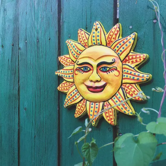 Color-Me&trade; Ceramic Bisque Aztec Sun Plaques (Pack of 12) {4}