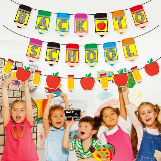 Back to School Decorations Banner 9.8 Feet {5}