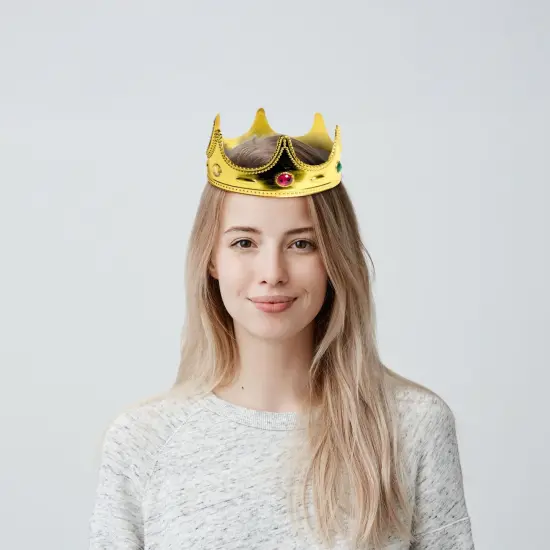 Regal Queen Adult Costume Crown {3}