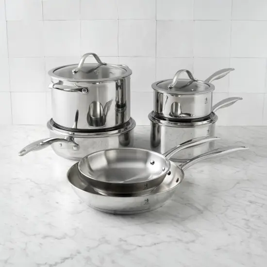 Henckels Aragon 10-pc Stainless Steel Cookware Set {5}