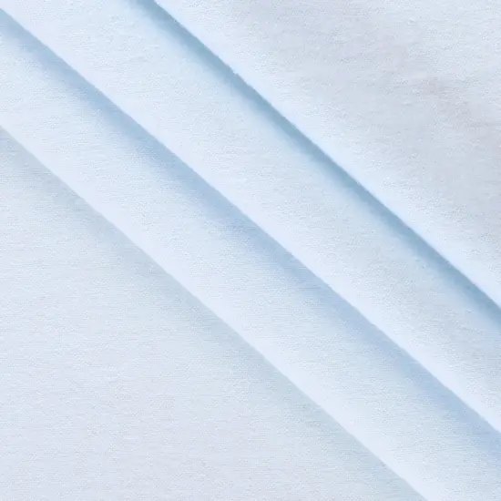 Mook Fabrics Solid Snuggle Flannel Fabric [43 in. Wide] - By The Yard Lt Blue {2}