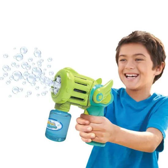 Collections Etc Magic Bubble Continuous Blaster Hand-Held Bubble Machine Toy {1}