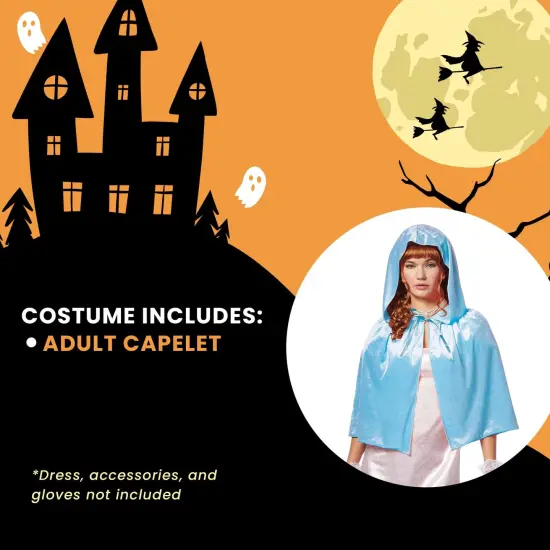 Regency Capelet Adult Costume Accessory | Blue {5}