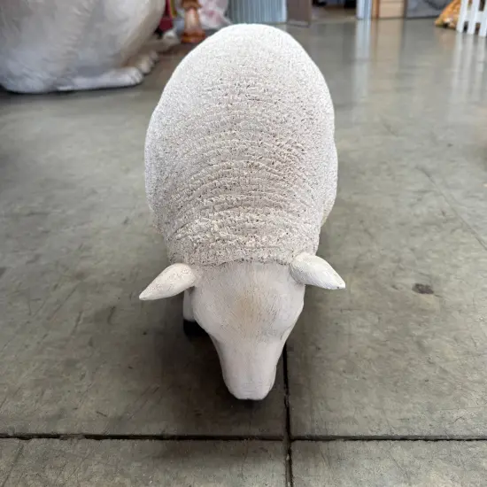 Texelaar Baby Sheep Head Down Life Size Statue {5}