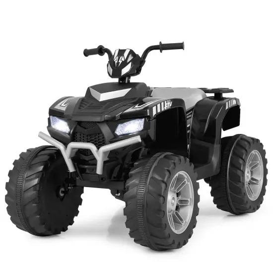 Red 24V Electric Ride-On ATV for Kids with Wireless Connection, 3-8 Years Old Black {4}