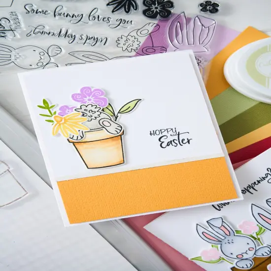 Sizzix Thinlits Die Set By Catherine Pooler 15/Pkg-Bunny Bits & Blooms #2 {4}