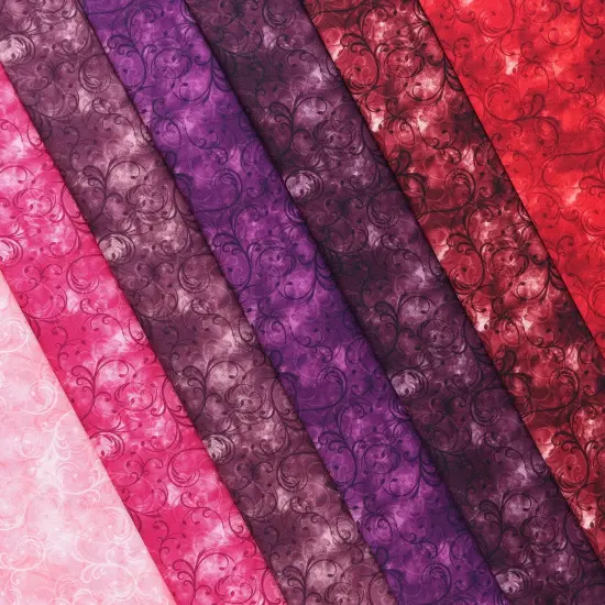 Mook Fabrics Elegance Cotton Fabric [45 in. Wide] - By The Yard Purple {4}