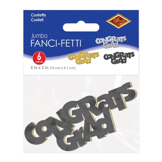 12 Pack Bulk Jumbo Congrats Grad Graduation Party Confetti {4}