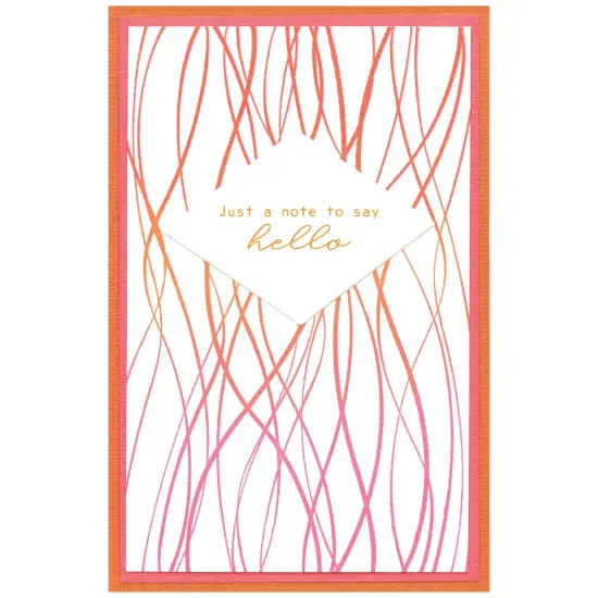 Sizzix A5 Clear Stamps W/Framelits Dies By Stacey Park 14/Pk-Creative Coordinations, Live Wire {3}