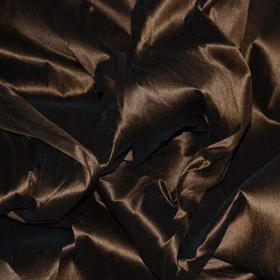 Polyester Silk Fabric Faux Silk 54" Wide Dark Orange {7}