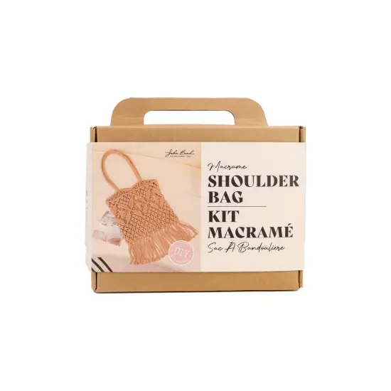 John Bead Macrame Craft DIY Kit Shoulder Bag {1}
