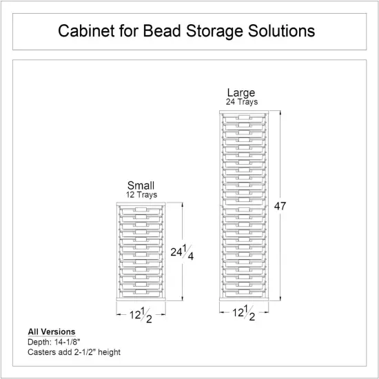 Cabinet for Bead Storage Solutions {3}