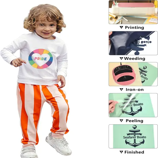 Navy Iron on Vinyl 12Inch by 15ft Roll HTV {3}