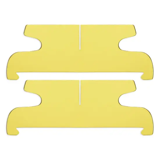 4 Pack Mini Cardboard Cupcake Stand Set, Metallic Gold Dessert Holders for Table (11.5 x 4 In) {7}