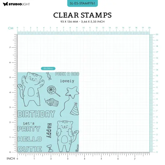 Studio Light Essentials Stamp-Nr. 761, Peek A Boo Slider {5}